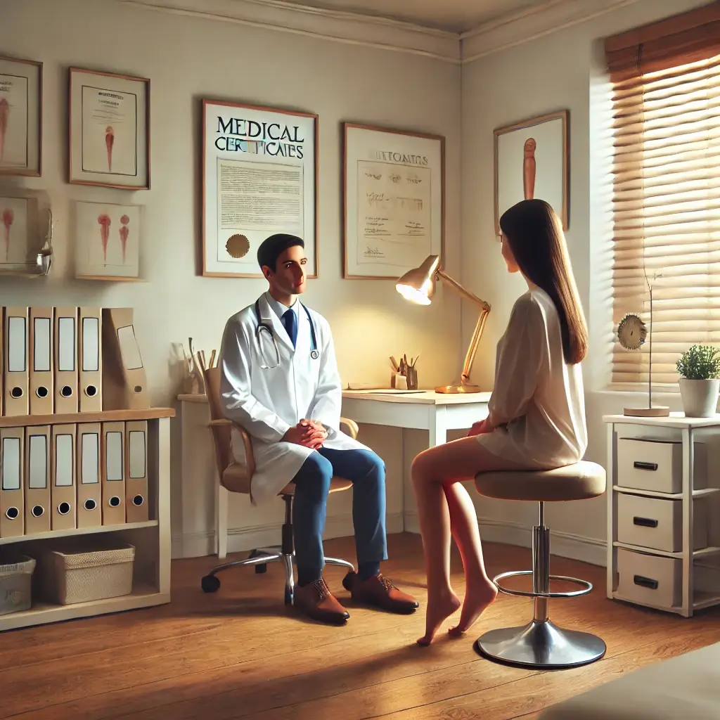 a professional best sexologist in Dhaka welcoming consultation room with a discreet and clean design.